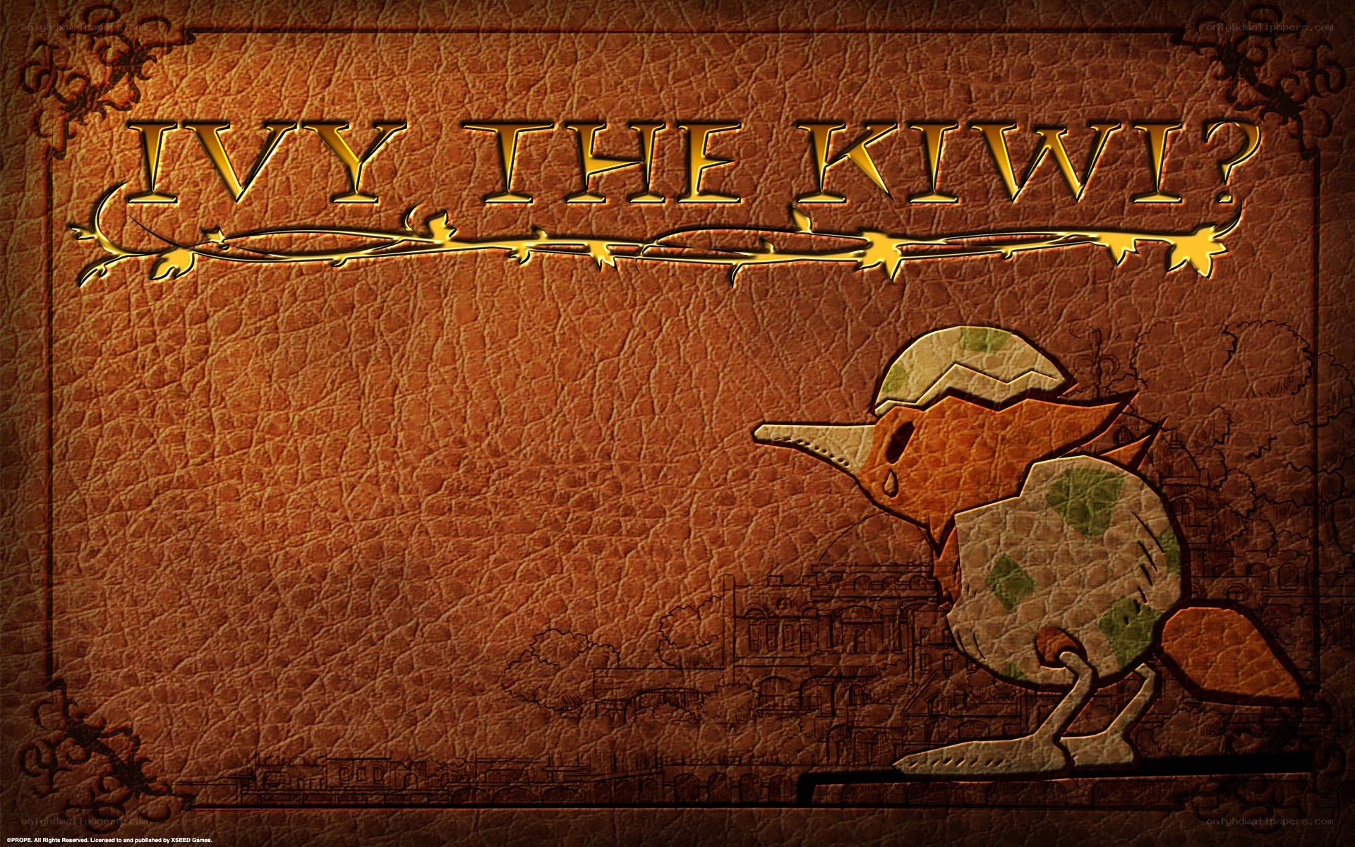 Ivy the Kiwi title screen