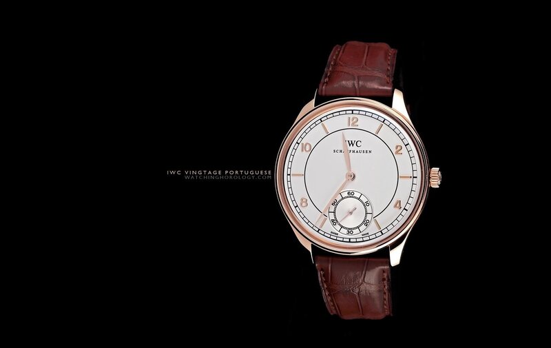 IWC Watch on Black