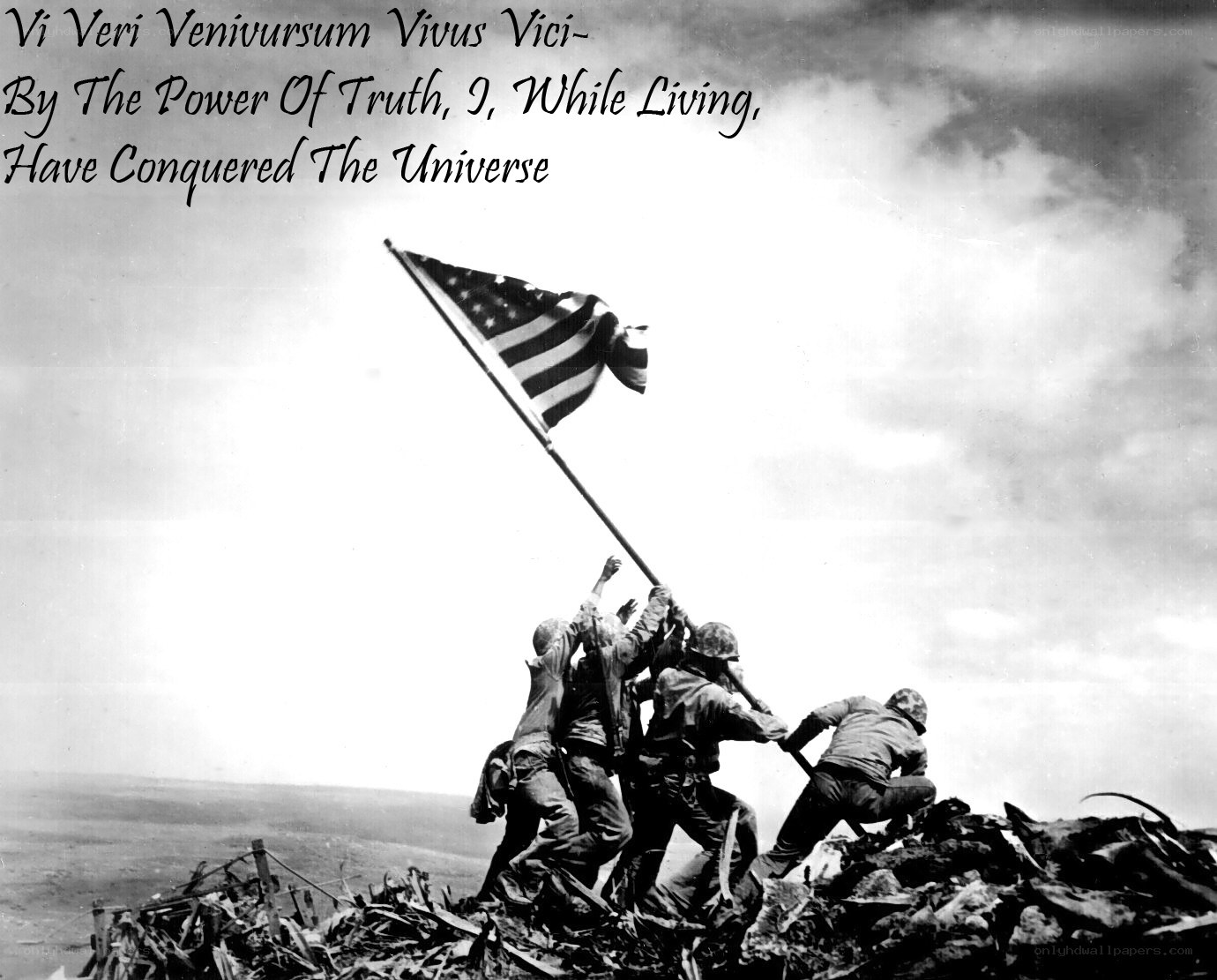 Iwo Jima flag raising