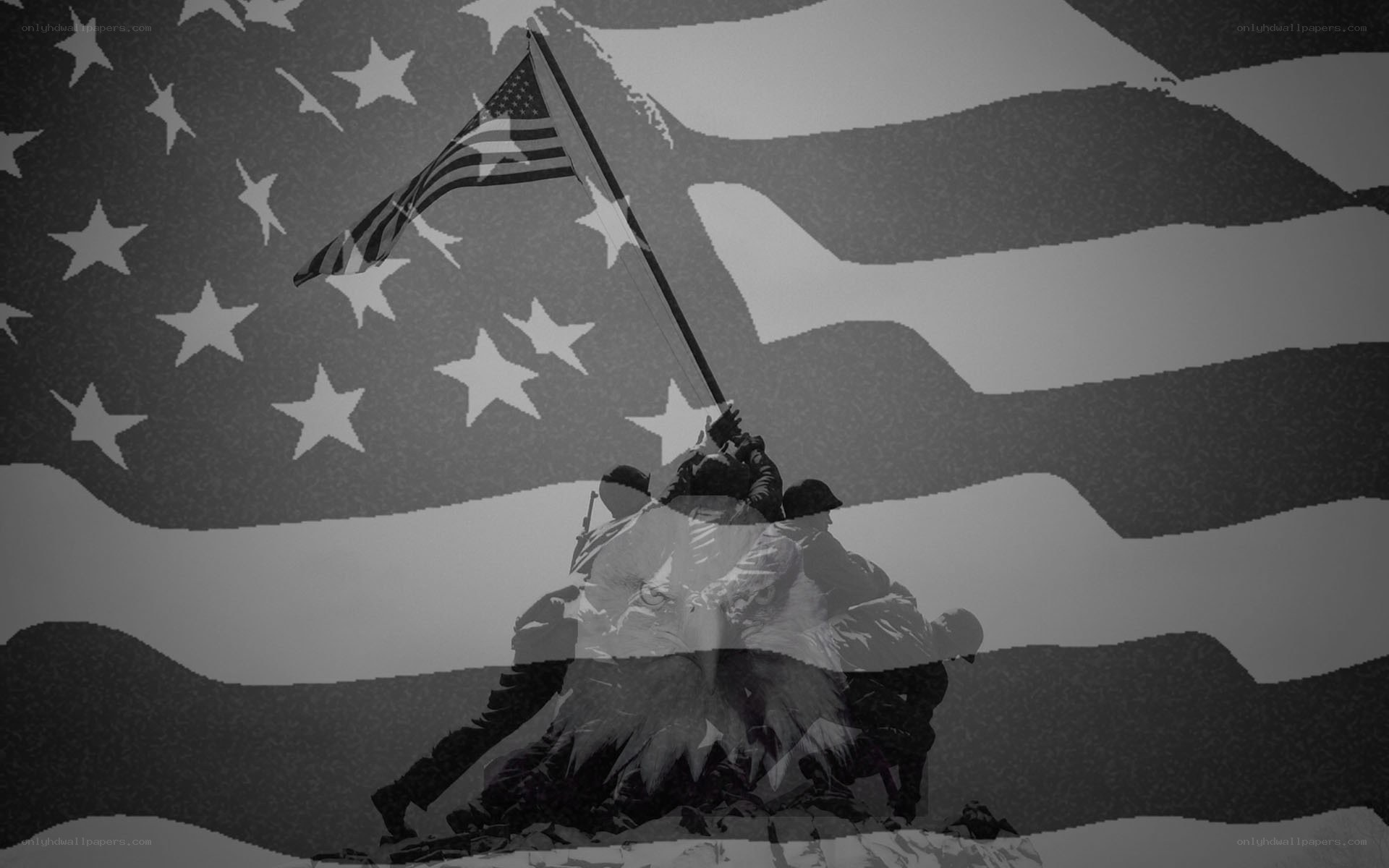 Iwo Jima flag raising