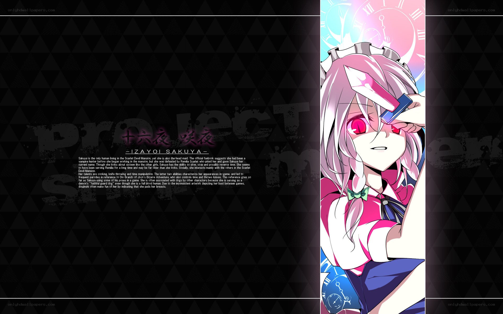 Izayoi Sakuya character art