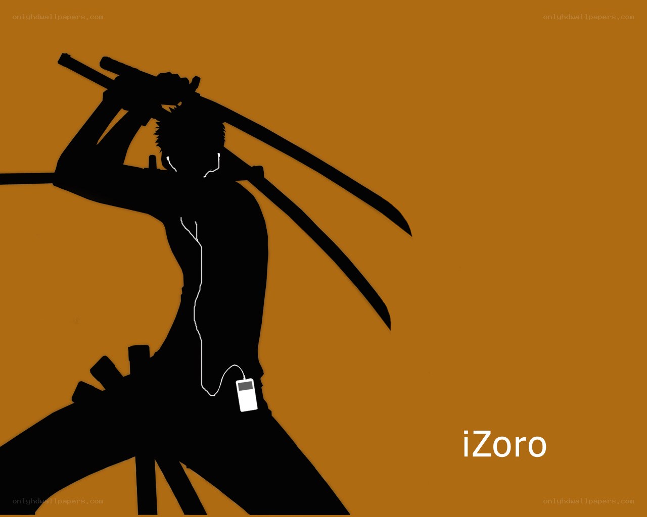 iZoro character silhouette