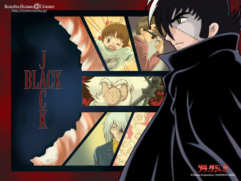 J. Black Jack anime collage