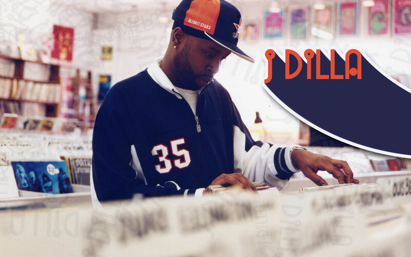 J Dilla in a record store