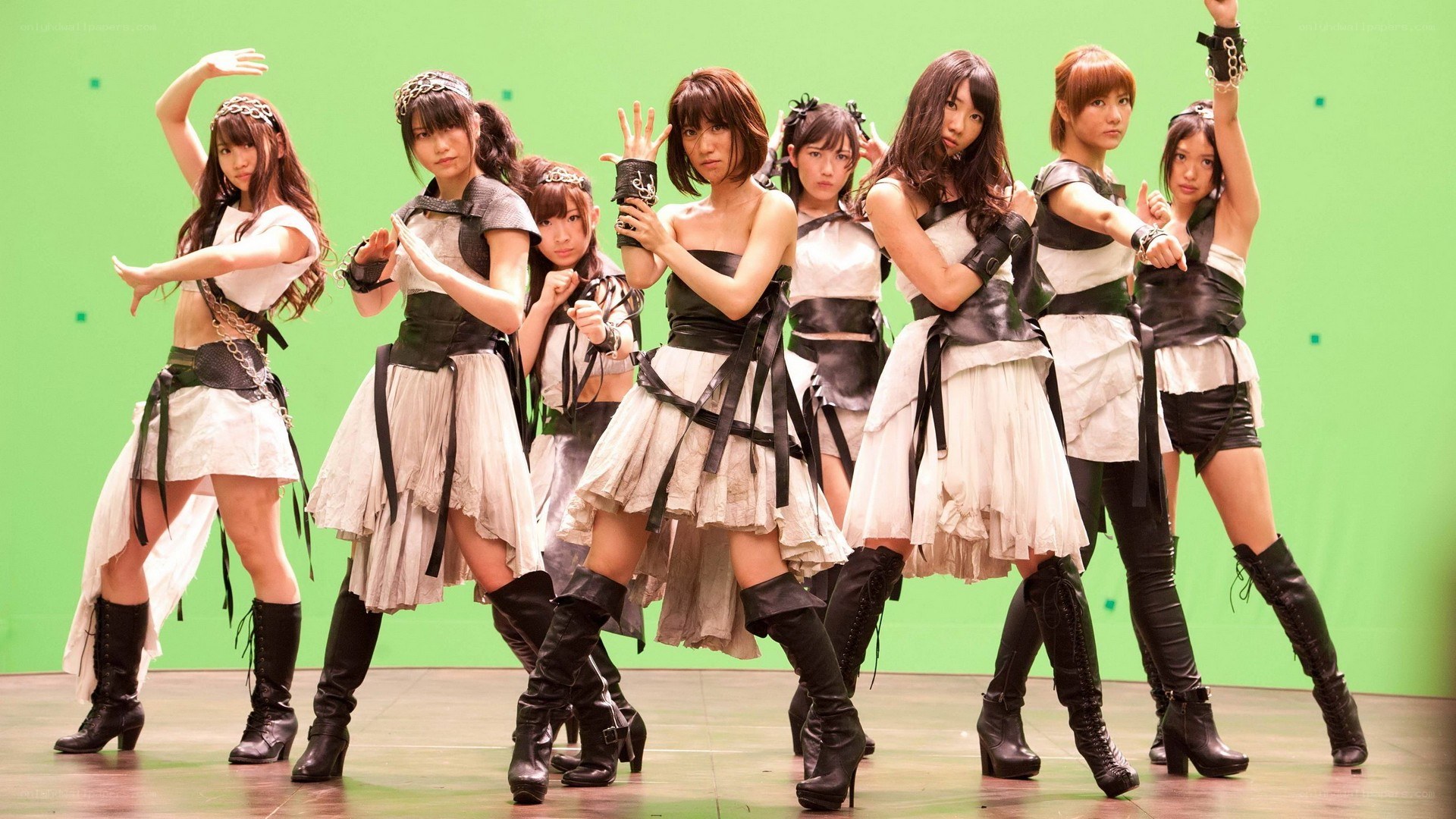 J-pop group in performance