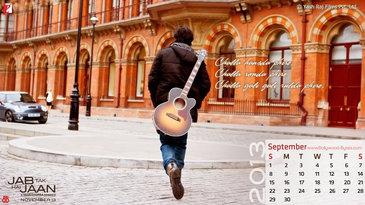 Jab Tak Hai Jaan calendar