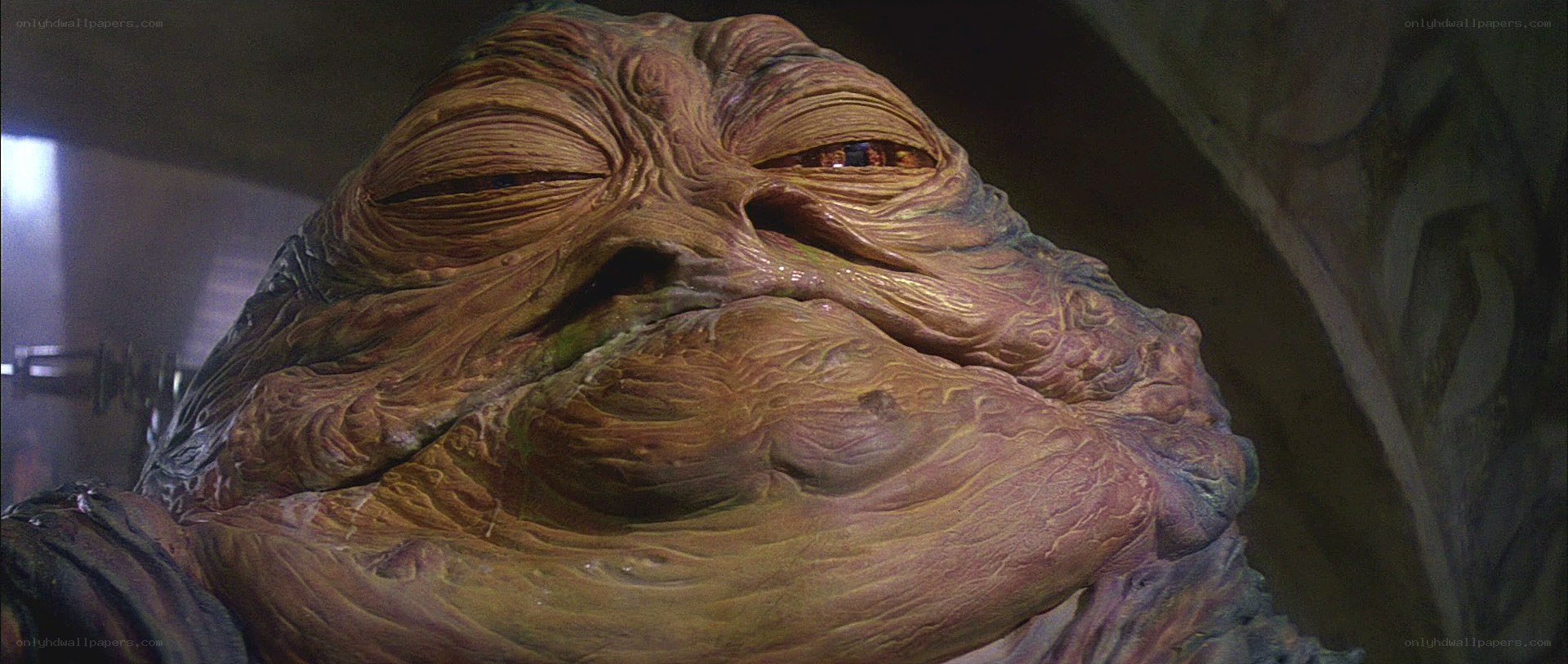 Jabba the Hutt close-up