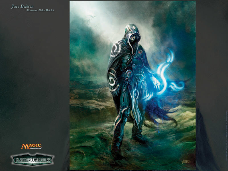 Jace Beleren casting a spell