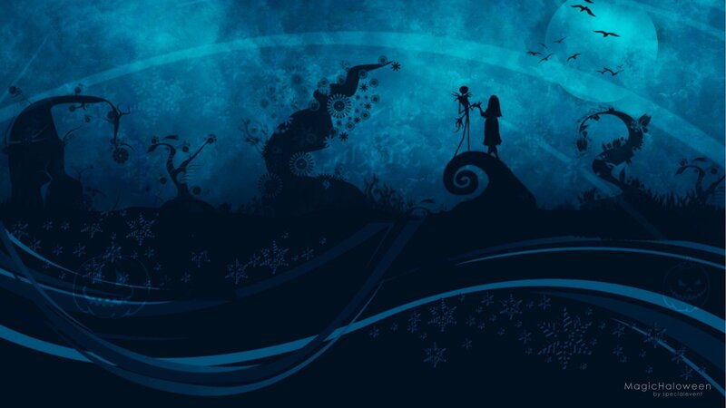 Jack and Sally on a Hill — Blue
