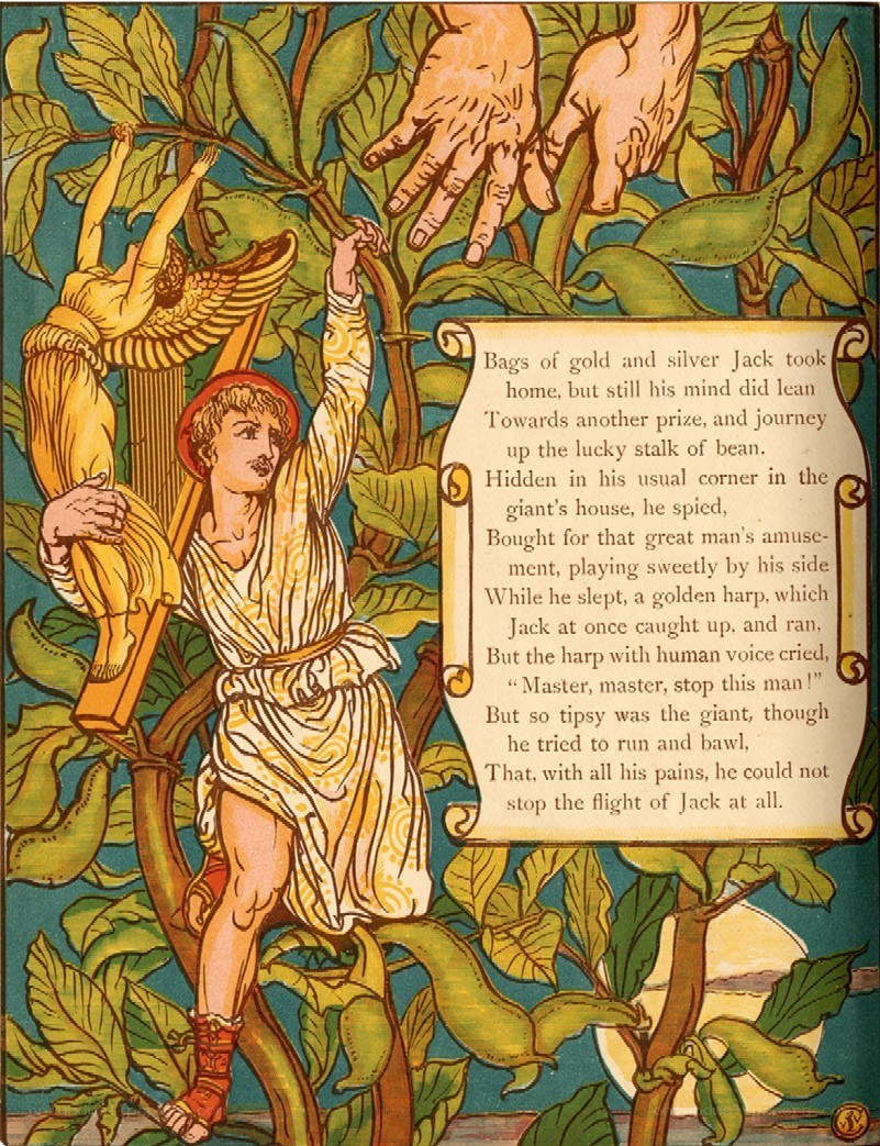 Jack and the Beanstalk illustration
