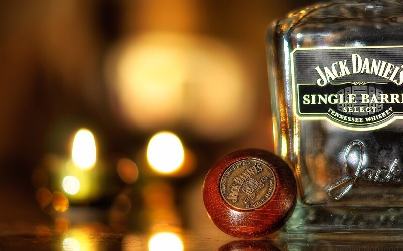 Jack Daniel's Bottle and Cap