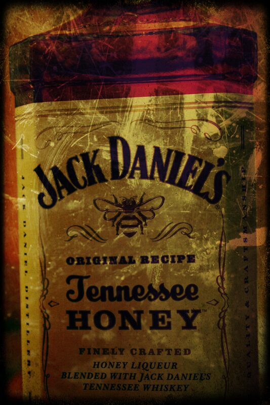 Jack Daniel's Bottle — Yellow