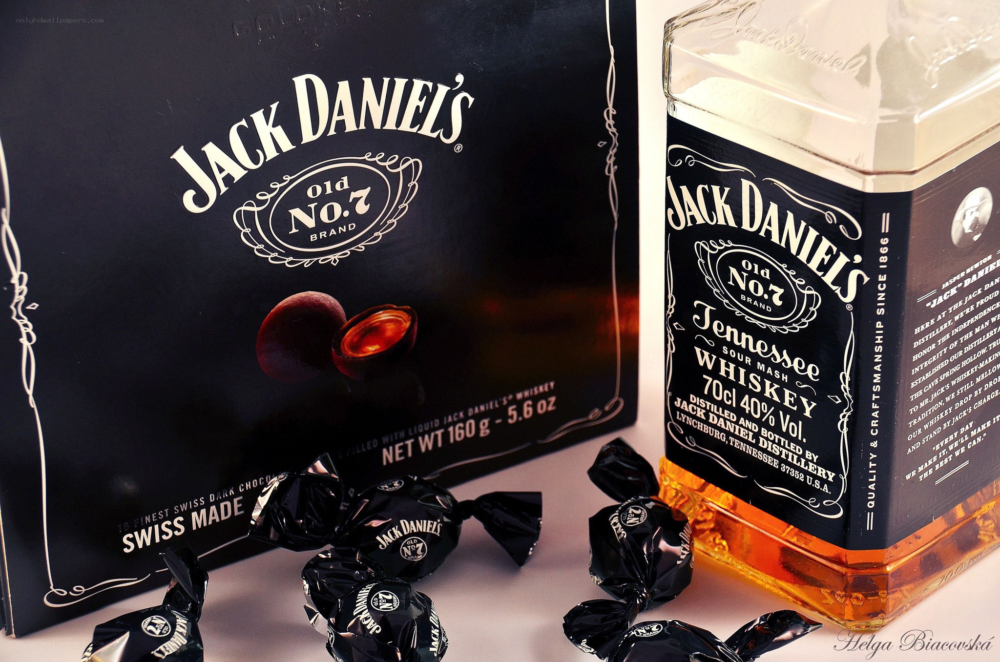 Jack Daniel's chocolate candies