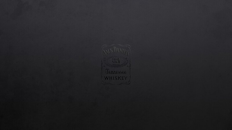 Jack Daniel's logo on dark background