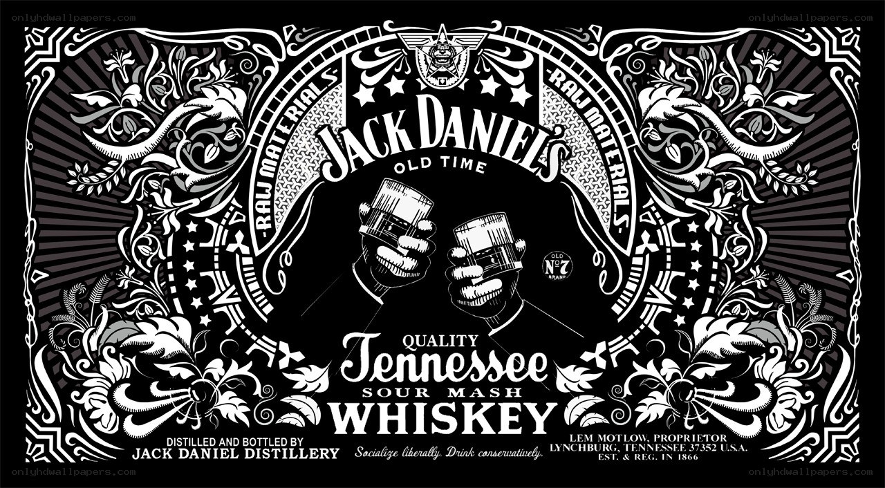 Jack Daniel's Old Time label