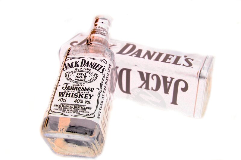 Jack Daniel's whiskey bottle