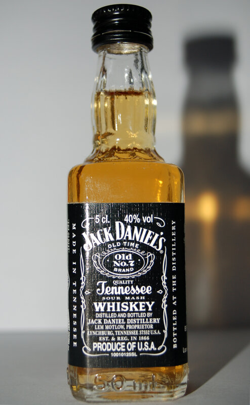 Jack Daniel's whiskey bottle