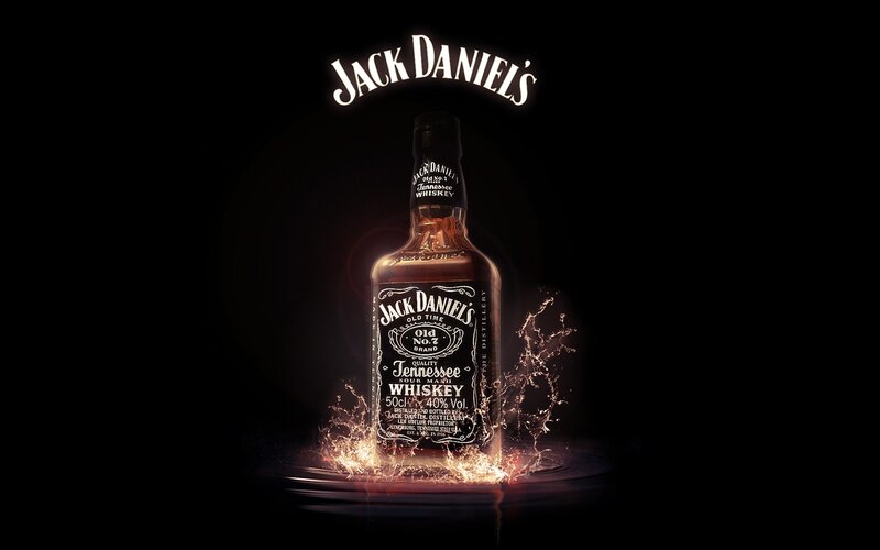 Jack Daniel's whiskey bottle