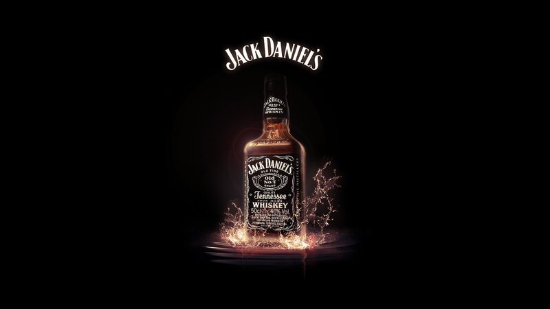 Jack Daniel's whiskey bottle