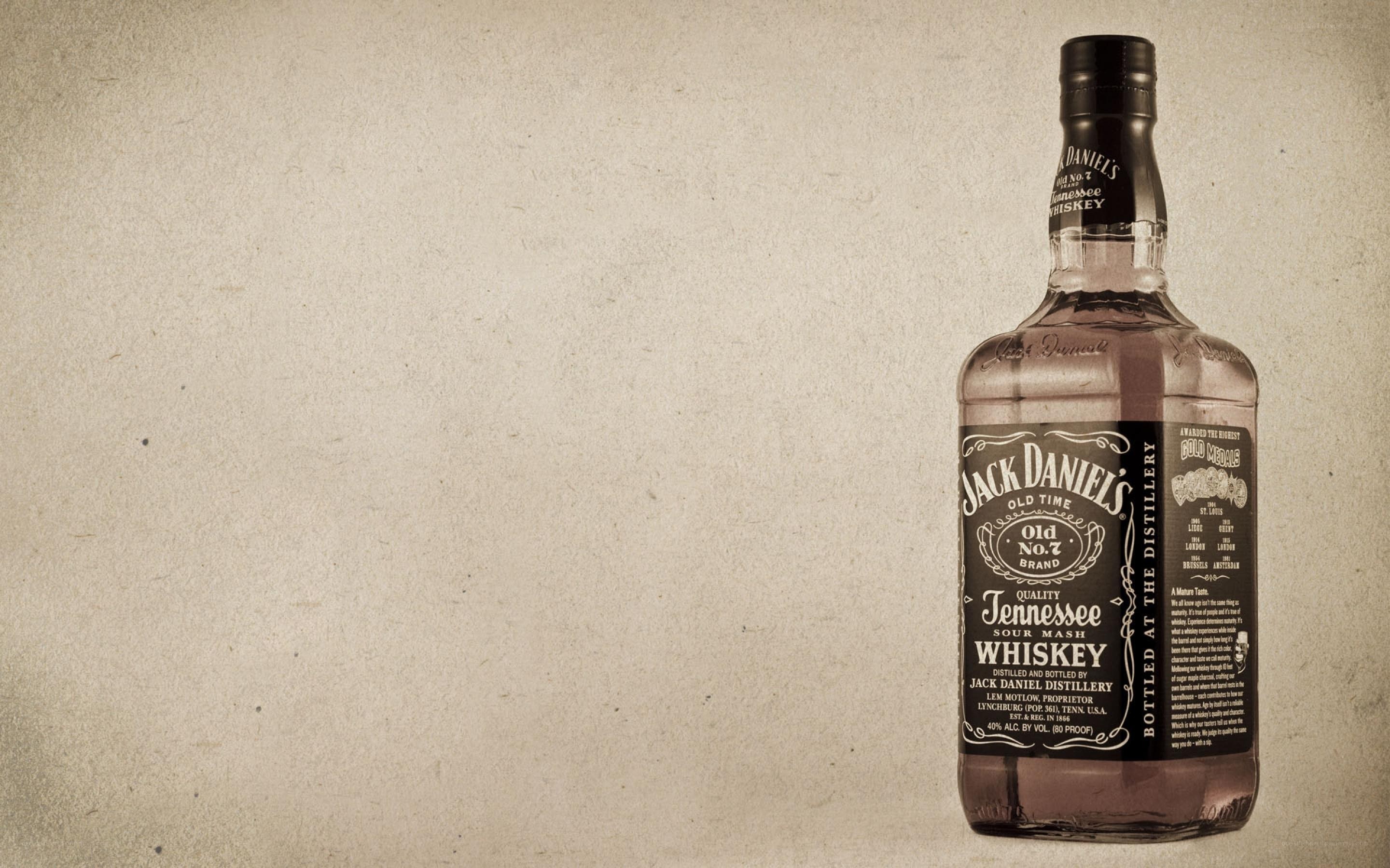 Jack Daniel's whiskey bottle