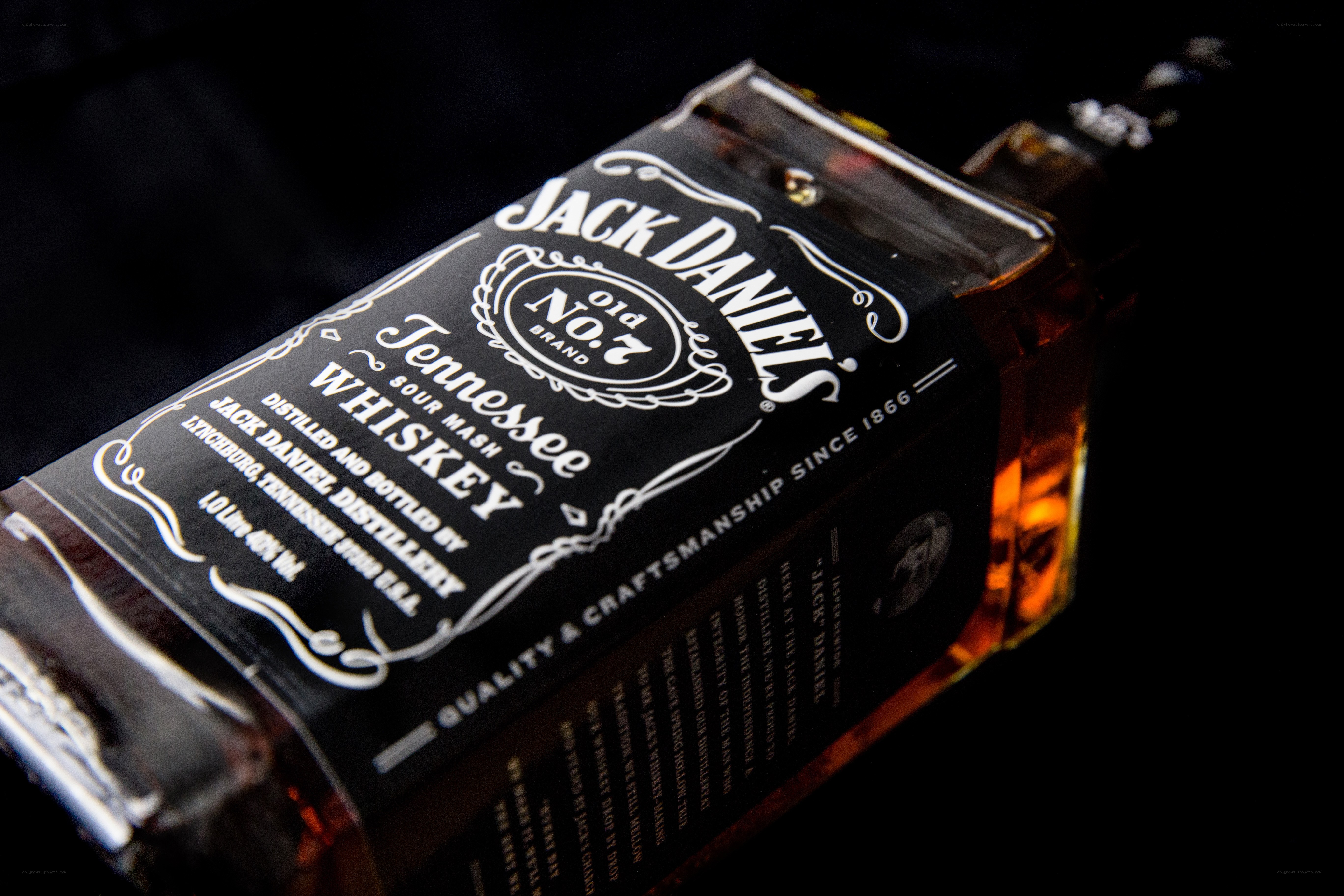 Jack Daniel's whiskey bottle