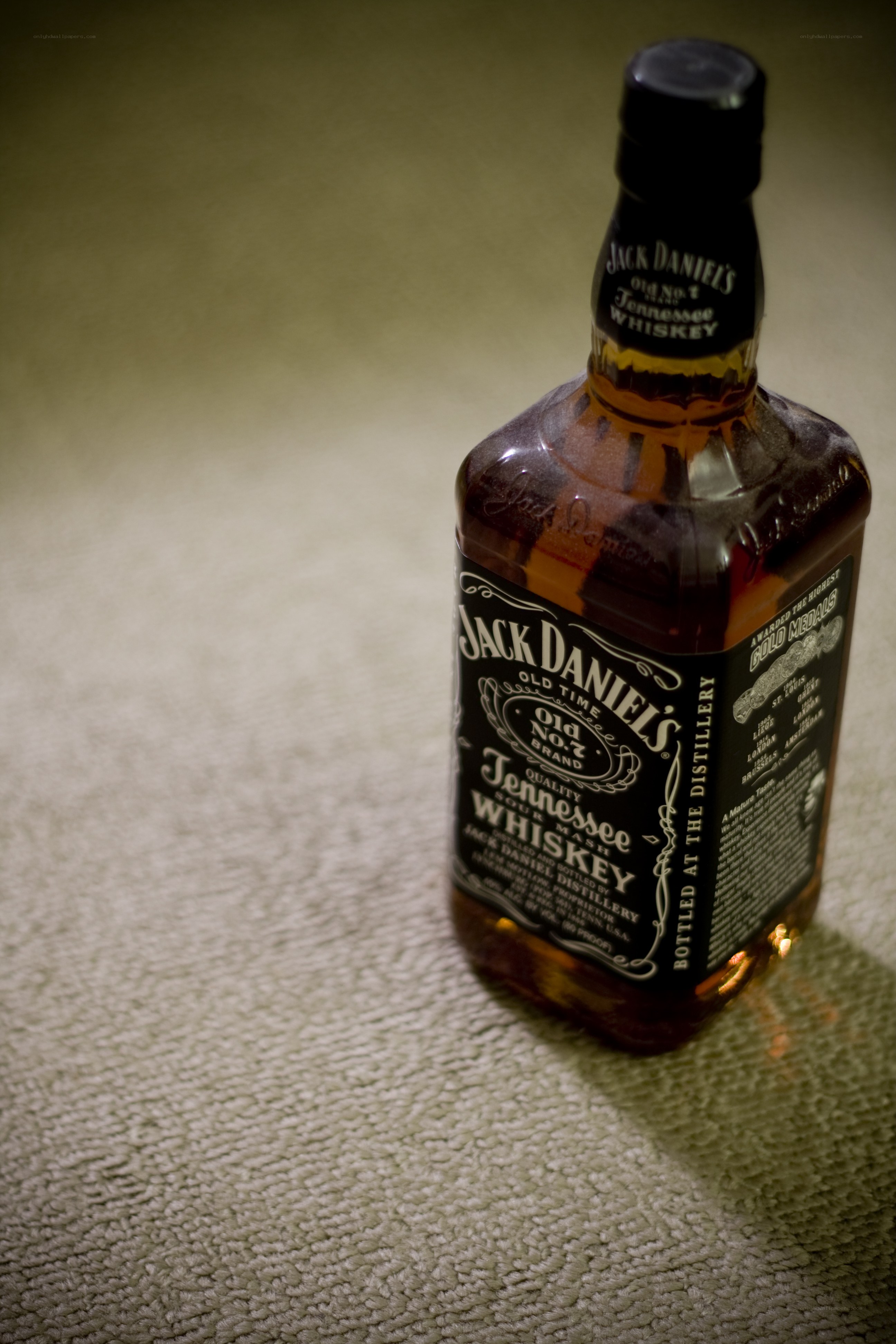 Jack Daniel's whiskey bottle