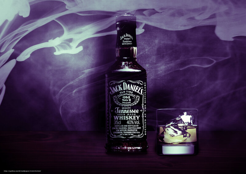 Jack Daniel's whiskey bottle