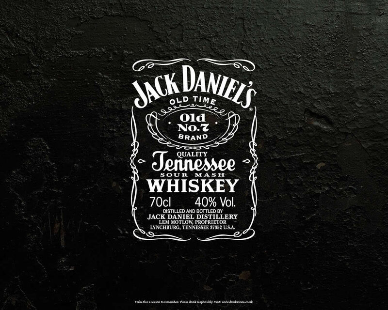 Jack Daniel's whiskey label