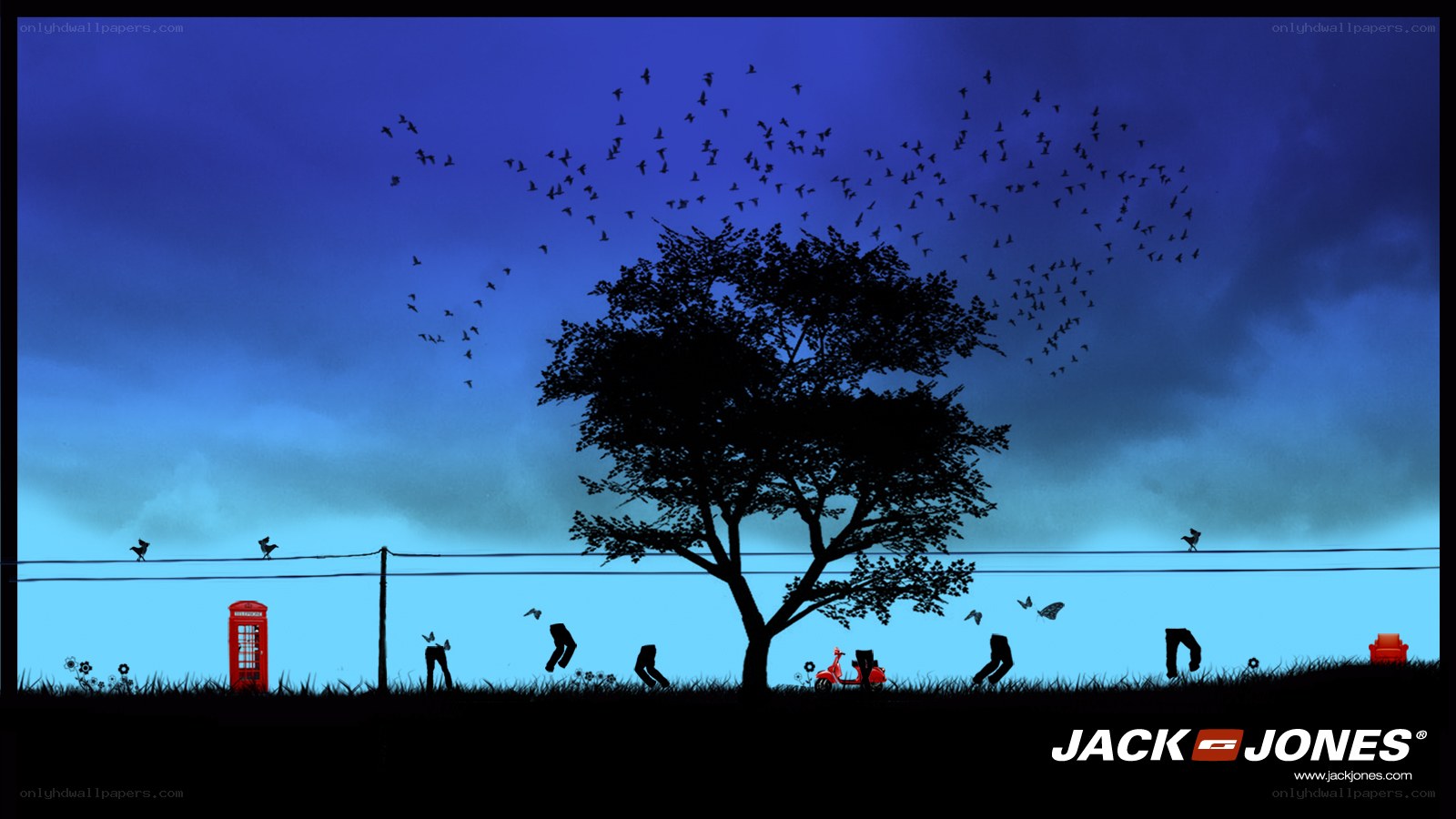 Jack Jones brand illustration