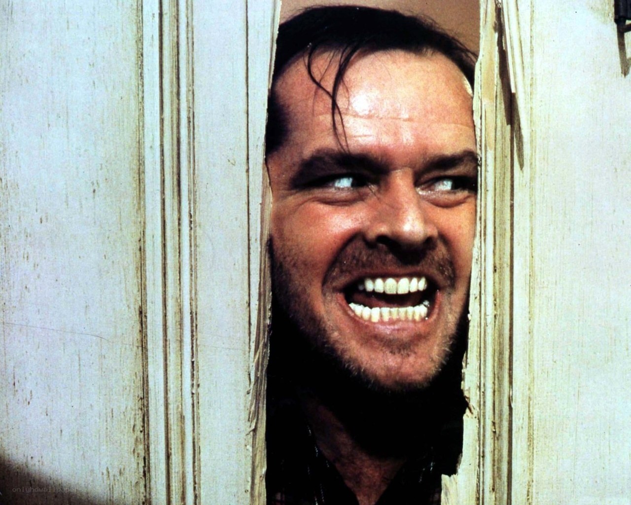 Jack Nicholson in The Shining