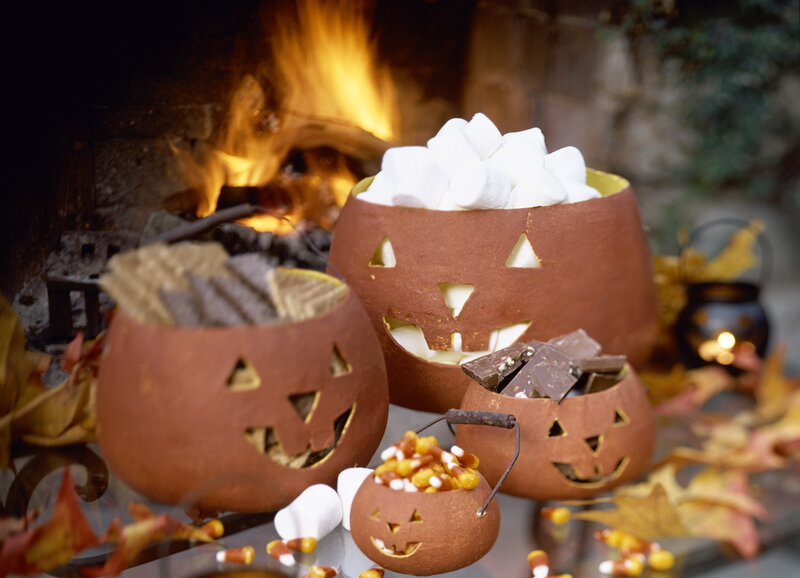 Jack-o'-lantern Baskets