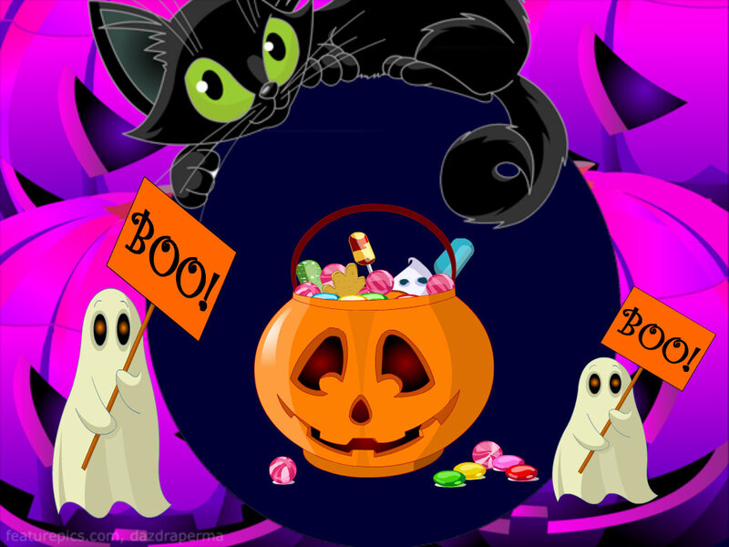 Jack-o'-lantern Candy Bucket