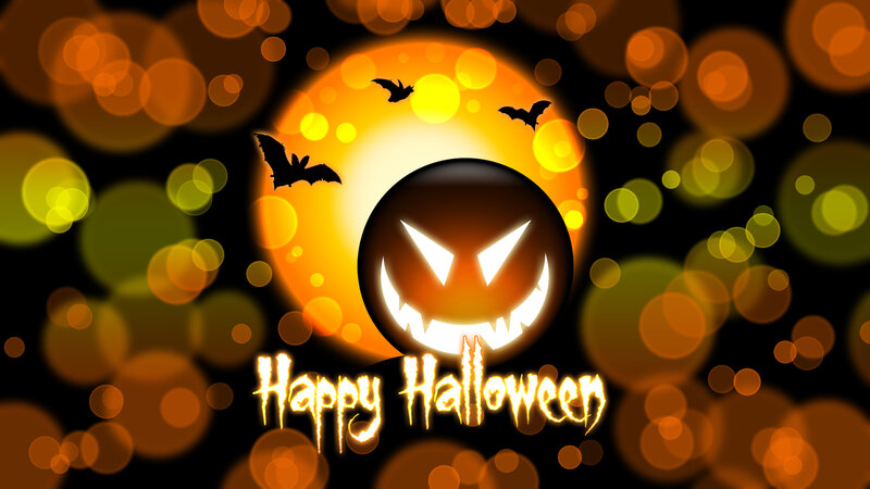 Jack-o'-lantern Pumpkin — Black, Festive