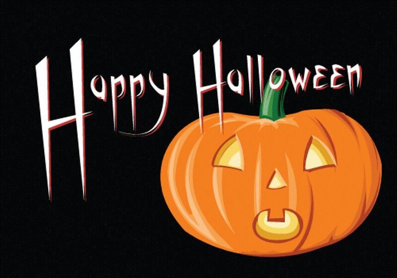 Jack-o'-lantern Pumpkin — Black