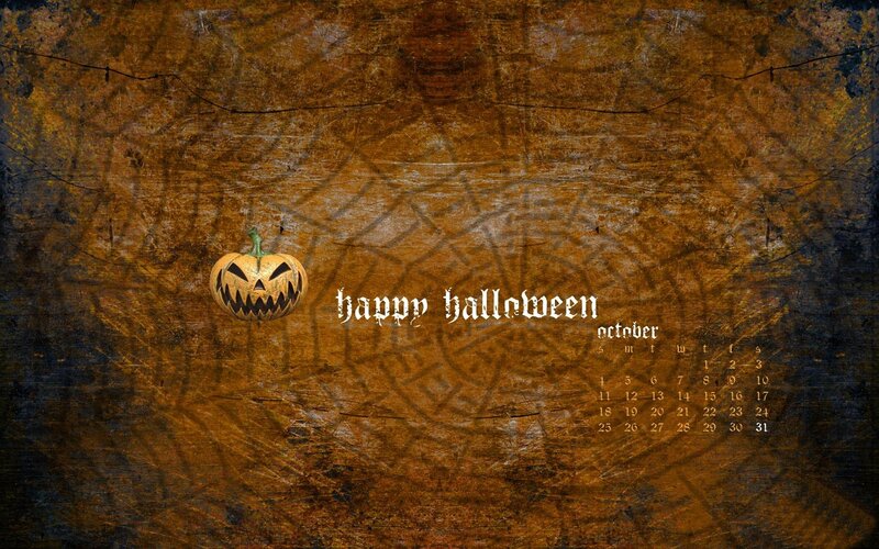 Jack-o'-lantern Pumpkin — Brown