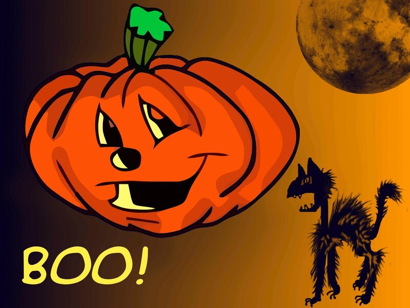 Jack-o'-lantern Pumpkin — Orange