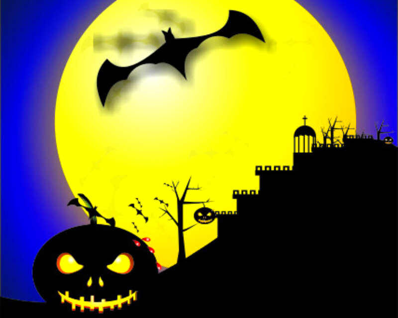 Jack-o'-lantern Pumpkin — Yellow