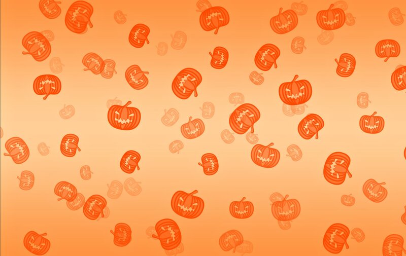 Jack-o'-lantern Pumpkins — Orange, Festive, Vector Art