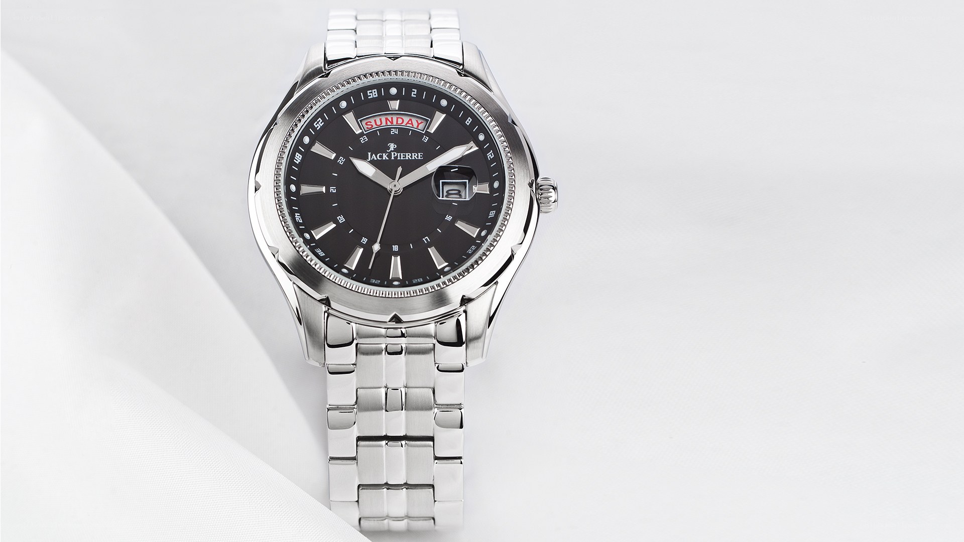 Jack Pierre watch on white