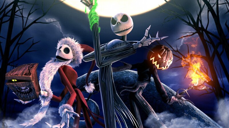 Jack Skellington and Friends — Blue, Dark, Festive
