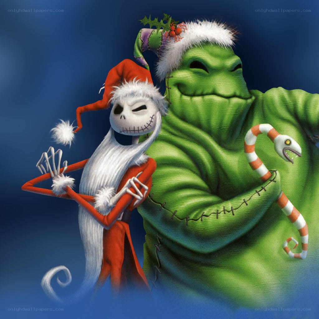 Jack Skellington and Oogie Boogie
