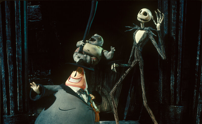 Jack Skellington and Oogie Boogie
