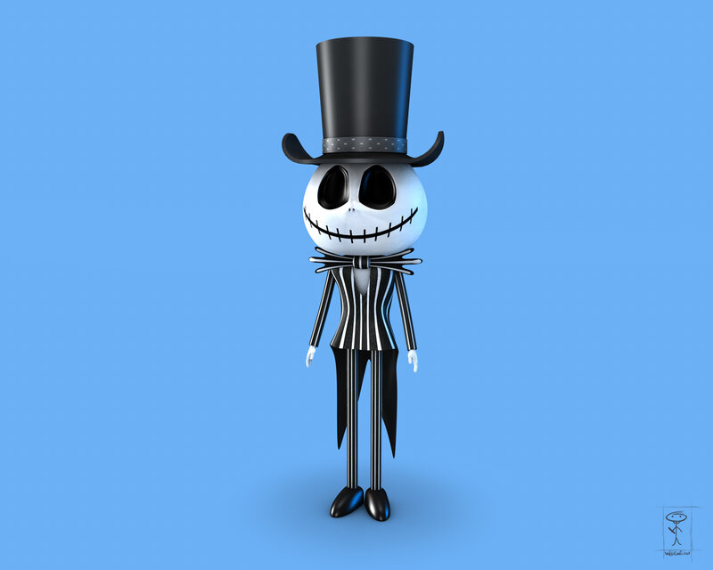 Jack Skellington character