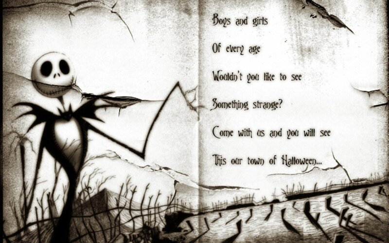 Jack Skellington Character — Black