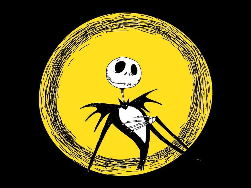Jack Skellington Character — Yellow