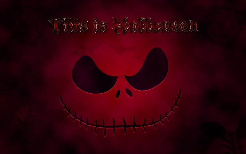 Jack Skellington Face — Red