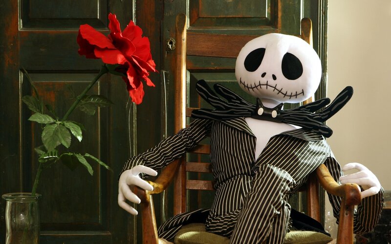 Jack Skellington Figure — White