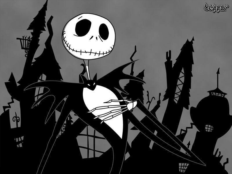 Jack Skellington in Halloween Town