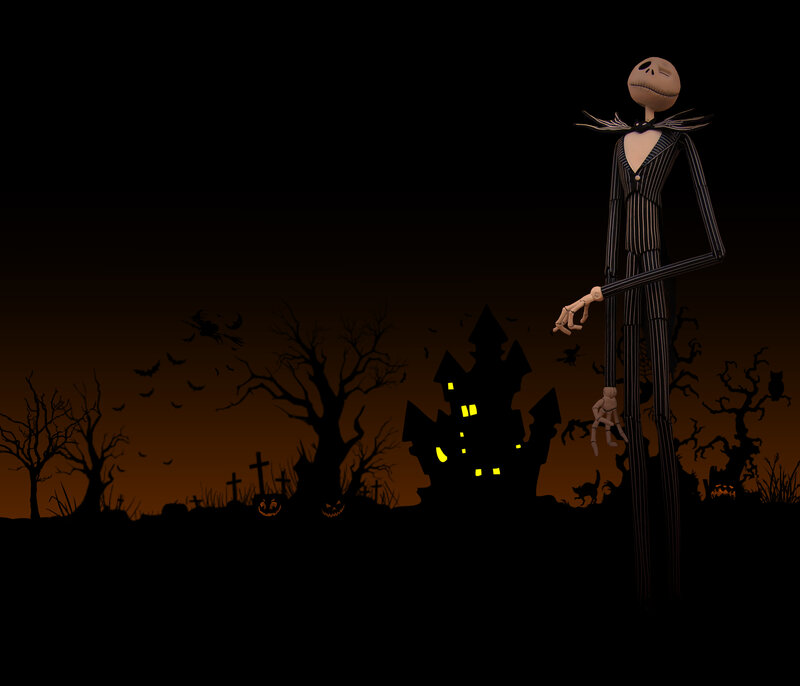 Jack Skellington in Halloween Town