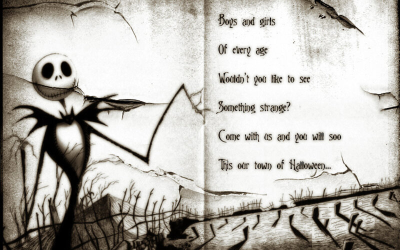 Jack Skellington in Halloween Town